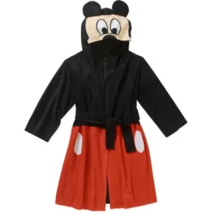 Mickey Mouse Toddler Boy Hooded Robe