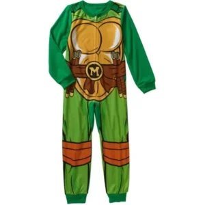 Teenage Mutant Ninja Turtles Boys' Licensed Poly Blanket Sleeper Pajama