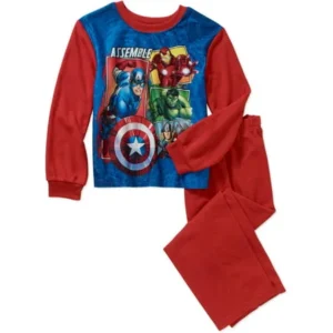 Marvel Avengers Boys' 2 Piece Pajama Sleep Set (Big Boys & Little Boys)