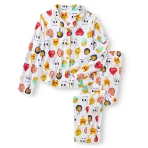 Emoji Ap Big Girls Licensed Sleepwear