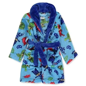 PJ Masks Toddler Boys' Catboy Owlette Gekko Plush Robe (3T)