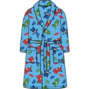 PJ Masks Boys' Catboy Owlette Gekko Plush Robe (6)