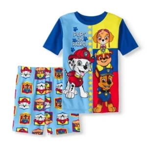 Boys' 2-Piece Cotton Pajama Sleep Short Set