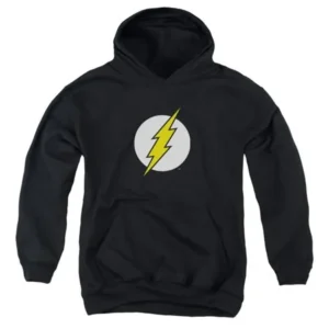 DC Comics Flash Logo Big Boys Pullover Hoodie