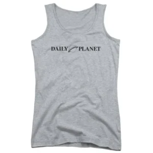 Superman - Daily Planet Logo - Juniors Tank Top - Small