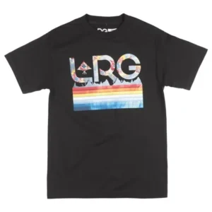 LRG Color Explosion Big and Tall Shirt Streetwear Mens Black