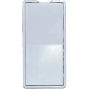 SIMPLY AUTOMATED INC. ZS11W FACE PLATE SINGLE ROCKER WHITE ZS11W FACE PLATE SINGLE ROCKER WHITE