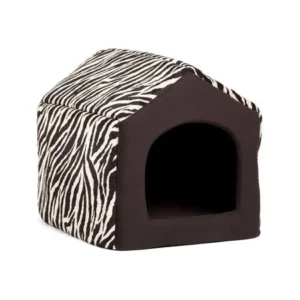 Best Friends by Sheri 2-in-1 Pet House Sofa in Zoo Leopard Brown Tiny (< 8 lbs)