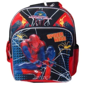 12" Backpack - Brand New For Boys, By SpiderMan
