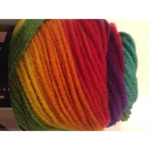 Bulk Buy: Super Saver Yarn, Favorite Stripe (4965), Pack of 3 Balls, Red Heart Super Saver Yarn is colored Favorite Stripe. By Red Heart